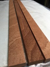 NEW SOLID MAHOGANY TIMBER SAWN BLANKS  CRAFT HOBBY DIY 2 ft Long