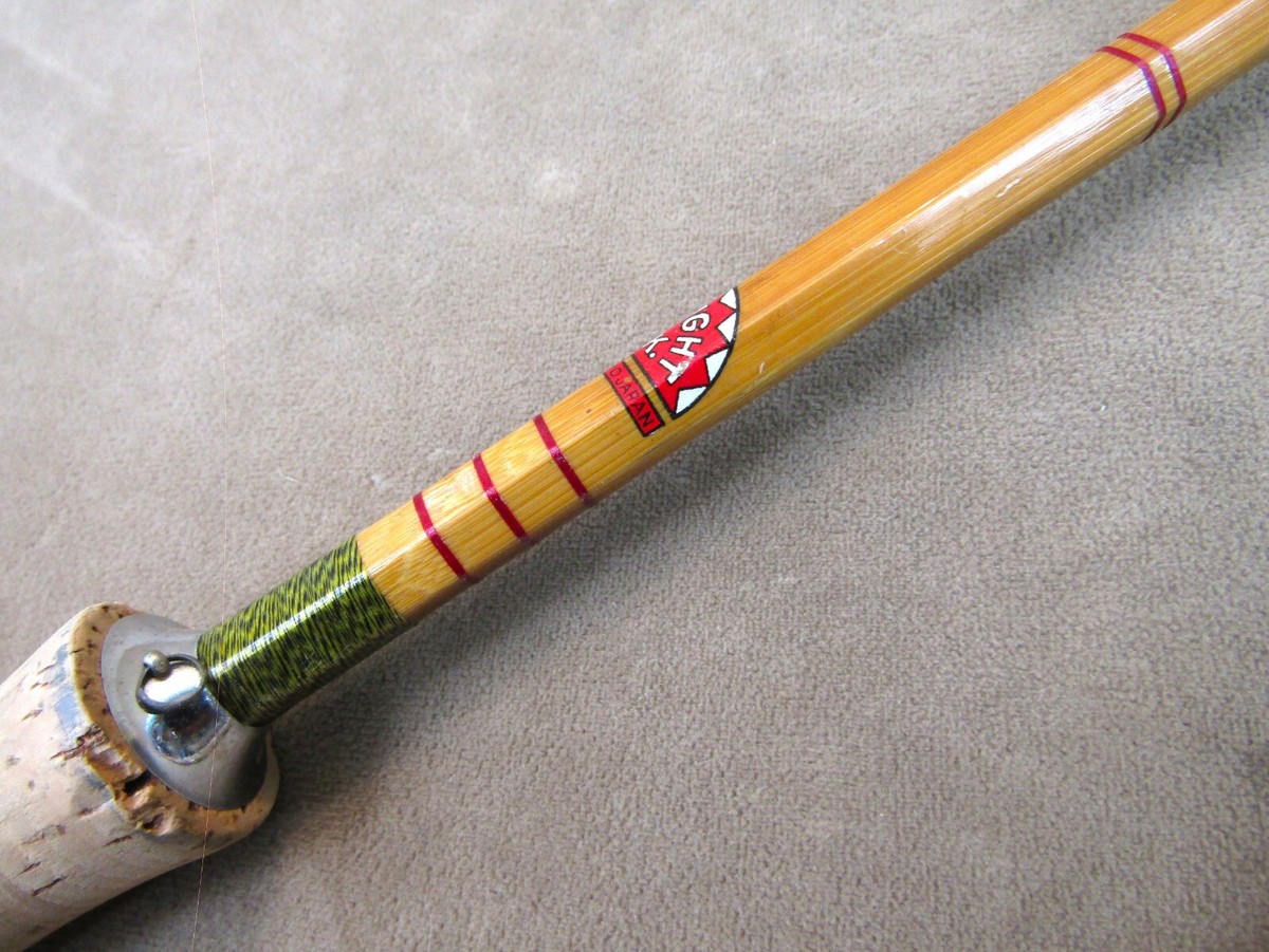 VERY NICE! VINTAGE SUNLIGHT N.K.K. SPLIT BAMBOO FLY FISHING VERY NICE! VINTAGE SUNLIGHT N.K.K. SPLIT BAMBOO FLY FISHING