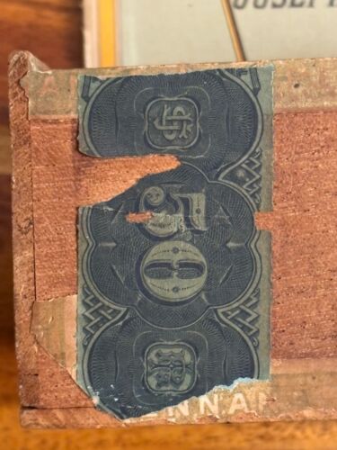 Antica scatola di sigari 1907 prende il pennant Joseph Whitcomb & Co Springfield Mass - Foto 18 di 24