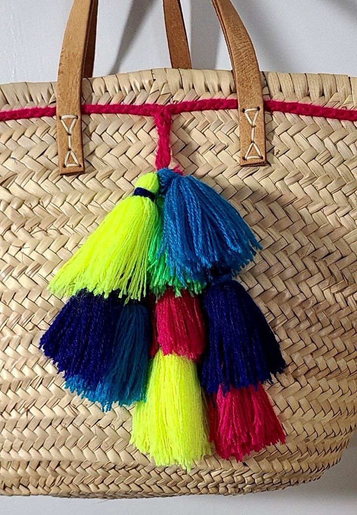 FRENCH BASKETS OVERSIZED STRAW SUMMER TOTE BAG eBay