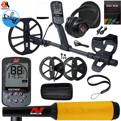 Minelab EQUINOX 900 Multi-IQ Metal Detector with Pro-Find 35 Pinpointer