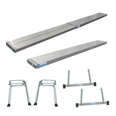 KRAUSE-WERK Krause Stabilo Teleskopdiele Teleboard Alusteg Alu Boardstand Teleset - Auswahl