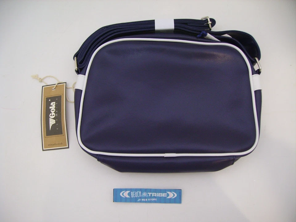 Gola Bag Small Mini Redford Flake CUC005 Navy White Blue White - Image 2 of 2