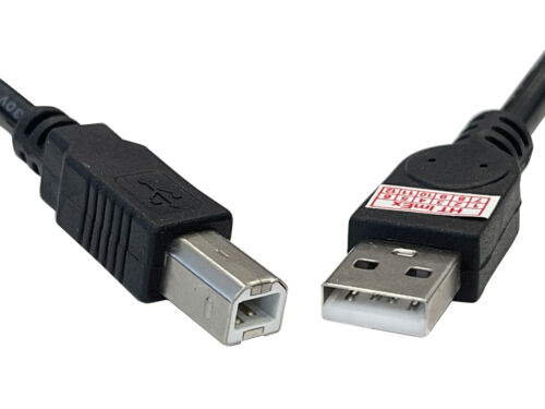 Drucker Scanner Anschluss USB Kabel für HP Color LaserJet 4, 5,4 Plus, P2014n - Afbeelding 1 van 2