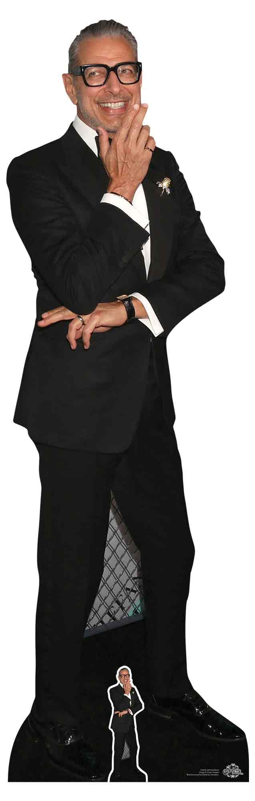Jeff Goldblum Black Suit Celebrity Lifesize Cardboard Cutout & FREE Mini