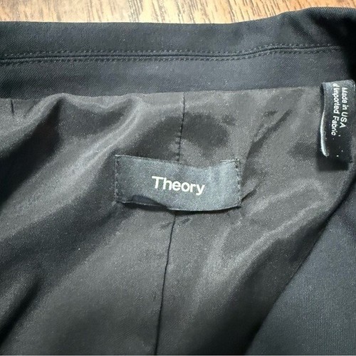 Blazer Theory Black Peplum taglia 6 - Foto 6 di 10
