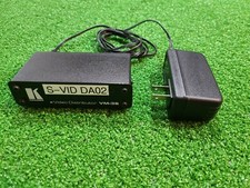Kramer Electronics S-Video DA/Distributor VM-3S W/ Power Adapter