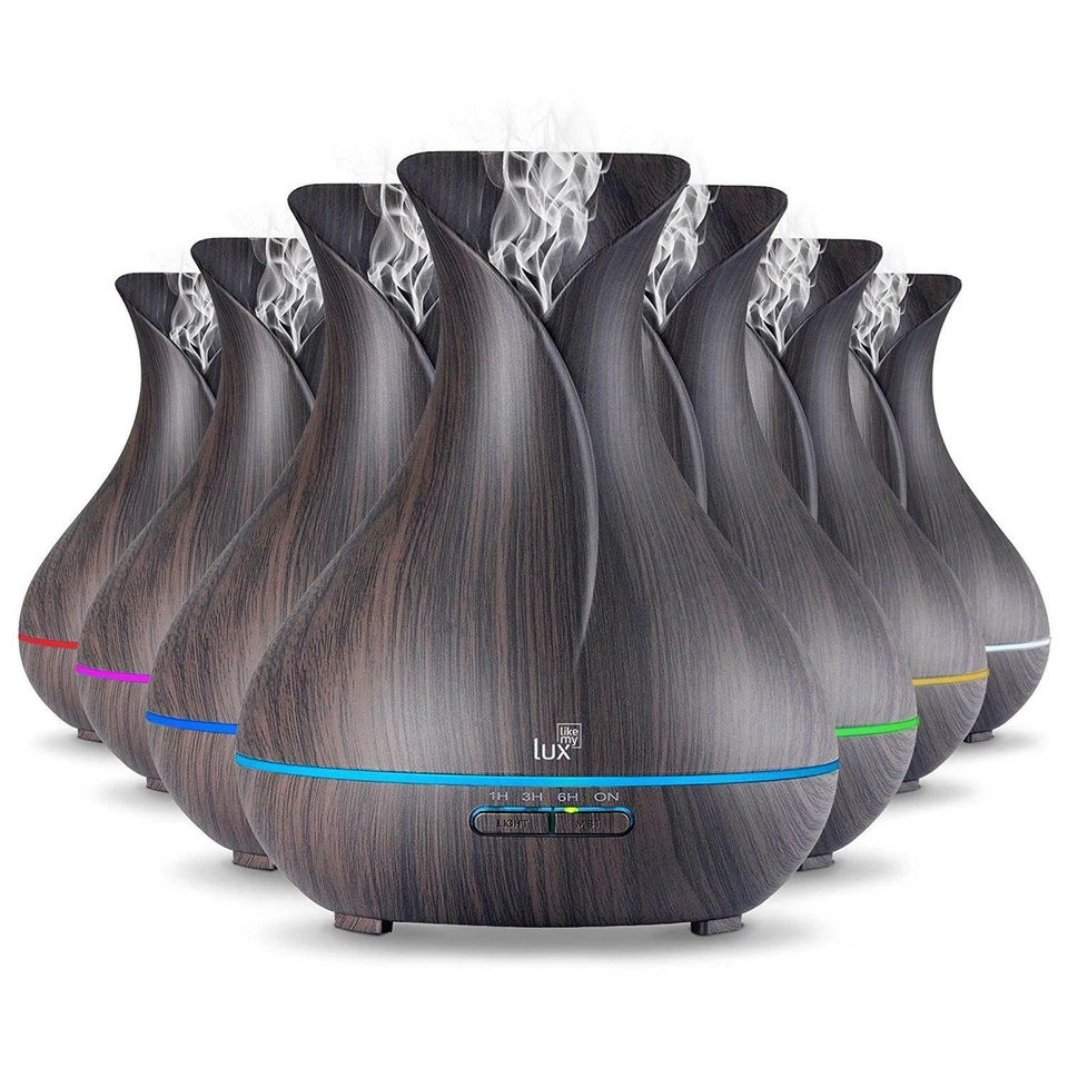 Aroma Diffuser Likemylux 400ml Luftbefeuchter Ultraschall Öl Diffusor LED - Bild 4 von 4