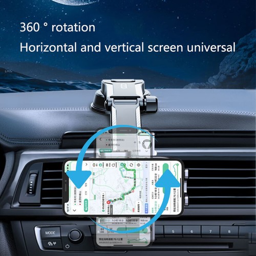 Support Support Voiture Universel 360° Tableau de Bord pour Téléphone Portable GPS Neuf Mis à jour - Photo 10 sur 16