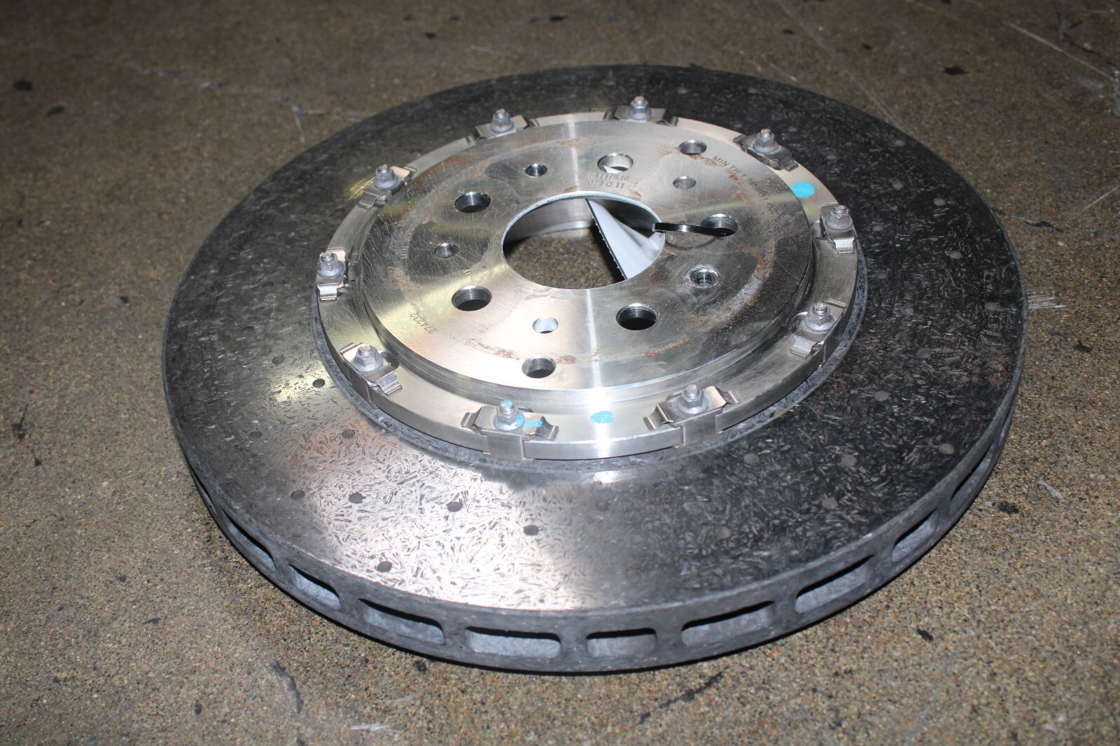 Ferrari California, 458 Italia, Rear CCM Carbon Brake Rotor, Used, P/N 304561