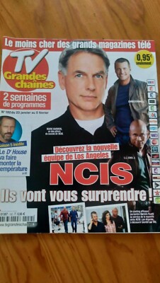 NCIS Cover - Stéphane Bern - Dr House - Benjamin Castaldi - Pierre Arditi...