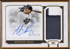 2024 Topps Definitive Framed Autograph Patch Collection Card