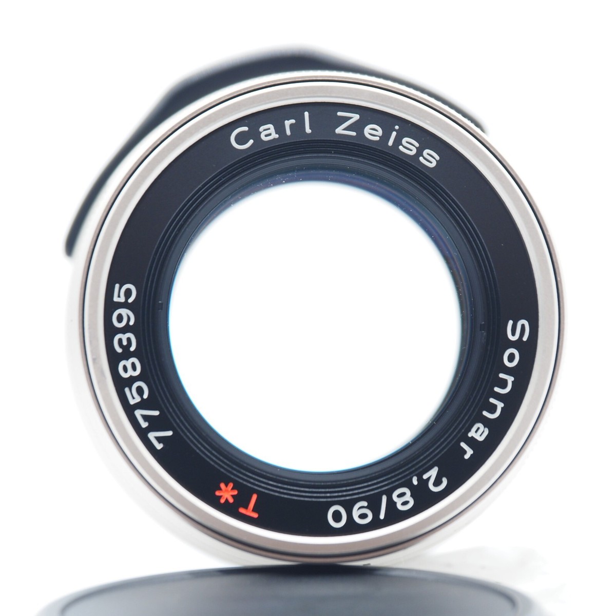 MINT] Contax Carl Zeiss Sonnar T* 90mm f2.8 Lens /GG-3 Hood