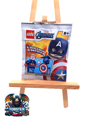 LEGO Super Heroes Captain America First Avenger 242106	sh0741 Foil Pack #1 NEU