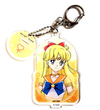Sailor Moon Acrylic Charm Convertible Keychain Mini Stand - Eternal Venus