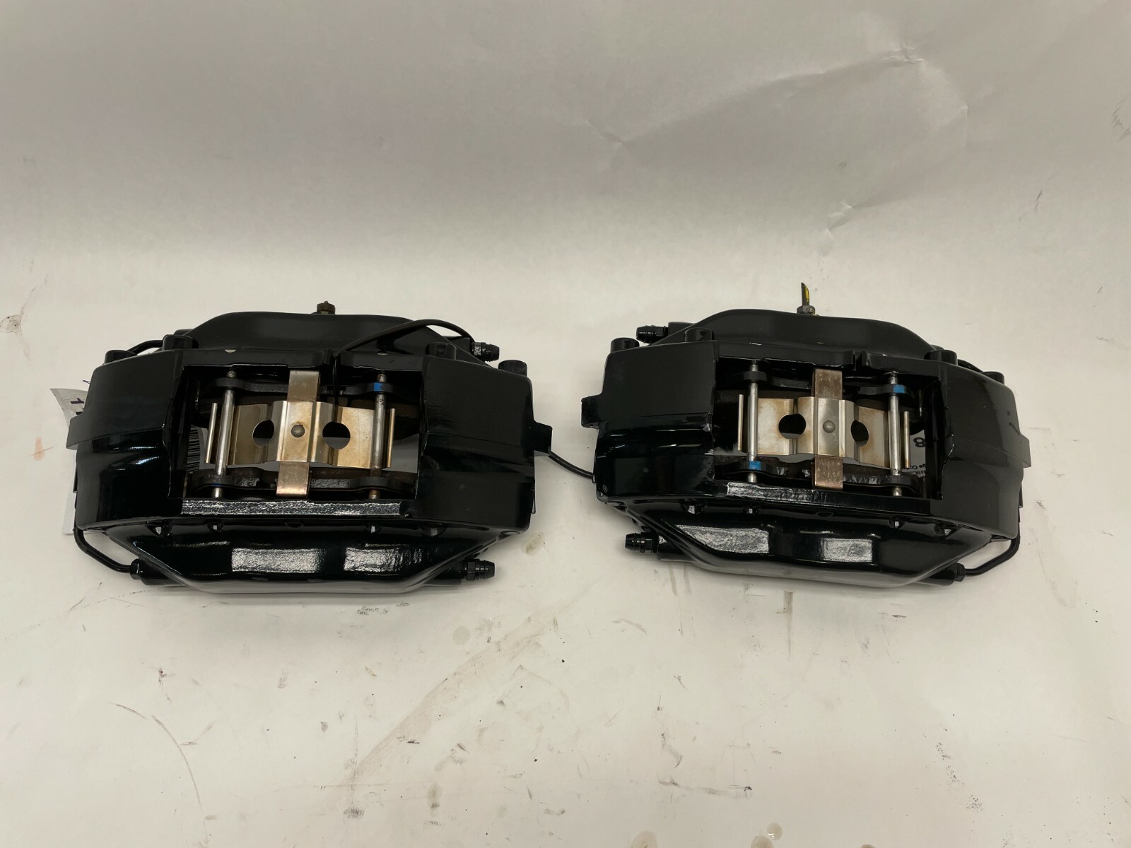 2005-2007 MASERATI COUPE GT CALIPER SET BLACK BREMBO OEM FRONT BACK 