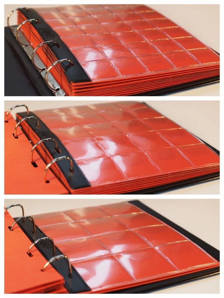 Coin Pages SCHULZ Spare Collection Holder Folder Binder Storage £1 £2 50p