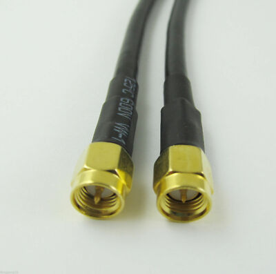 Cavo Coassiale RG58 Jumper SMA Maschio - SMA Maschio | 1 Metro / 3 Piedi | RF Pigtail