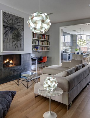 Lampadario UFO Moderno A Sospensione - Design Scandinavo Per Cucina, Camera E Soggiorno