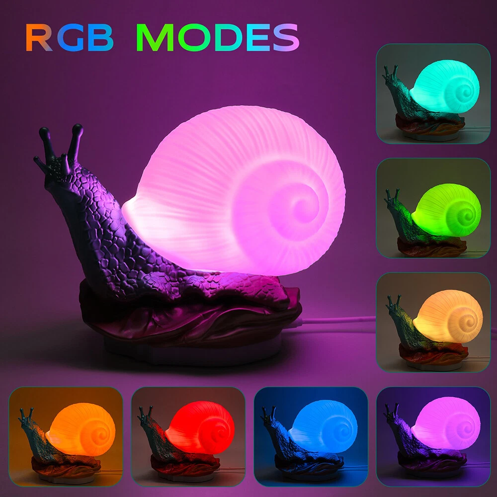 Mini Night Lamp Snail Night Light Cute Night Light Bedroom Night Light