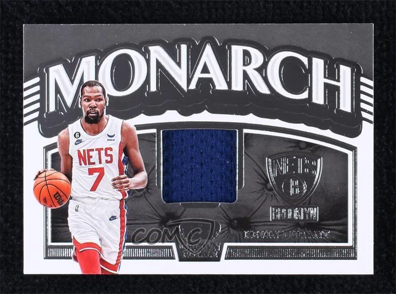 2022-23 Panini Crown Royale Monarch Memorabilia Patch Kevin Durant #MM-KVD