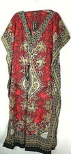 Women's Kaftan Maxi Long Dress One Size Fits Most Caftan Beach Cover New NWT
