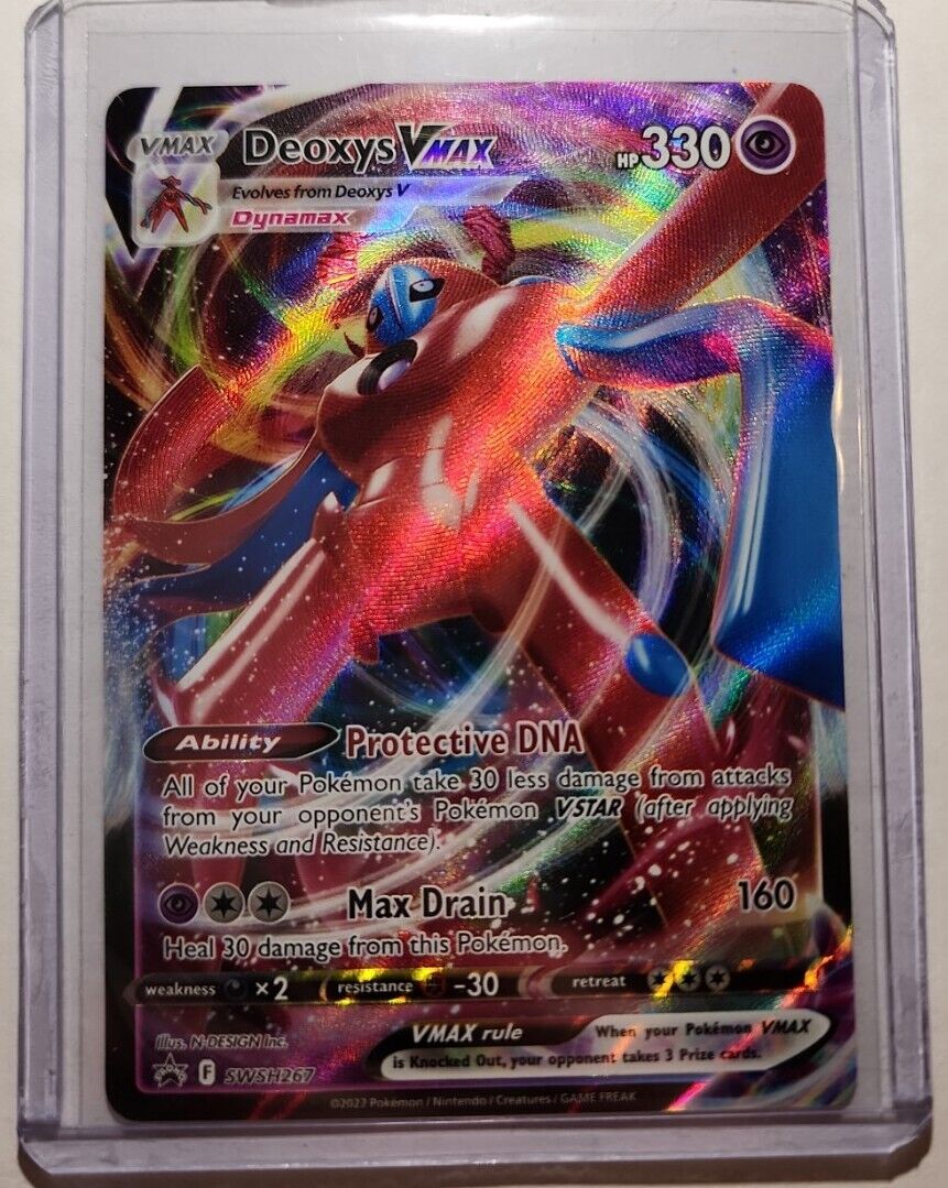 2022 Pokemon SWSH Black Star Promo Deoxys Vmax Vstar 268 PSA -  Denmark