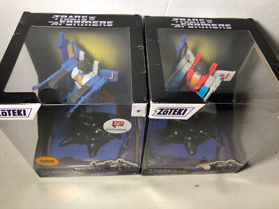 Transformers ZOTEKI - Thundercracker & Starscream - 4'' Figures NEW Jazwares