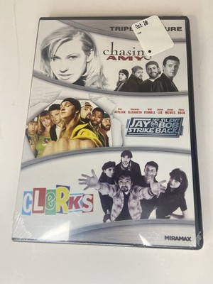 Chasing Amy / Jay and Silent Bob Strike Back / Clerks [New DVD] 3 Pack, Amaray