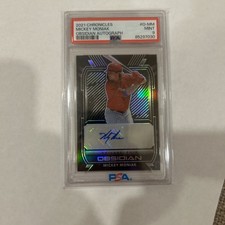 2021 Panini Chronicles - Obsidian Autographs Mickey Moniak #O-MM (AU, RC)