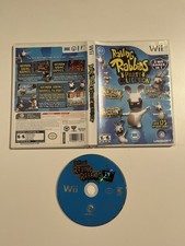 Raving Rabbids Party Collection Nintendo Wii Video Game Original Case Artwork