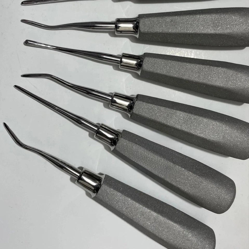 HU Friedy Elevator Combo No 301 302 303 Apexo E301 E302 E303 lot of 6 PCs - Image 3 of 4