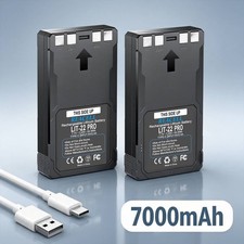 2Pack 7000mAh LIT-22 Battery for SPYPOINT Cellular Trail Camera Flex-M FLEX-DARK