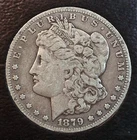 1879 CC Morgan Dollar. Mintage 756,000. F  Condition.