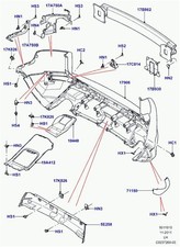 LR026327  HINTERER Land Rover range rover evo...