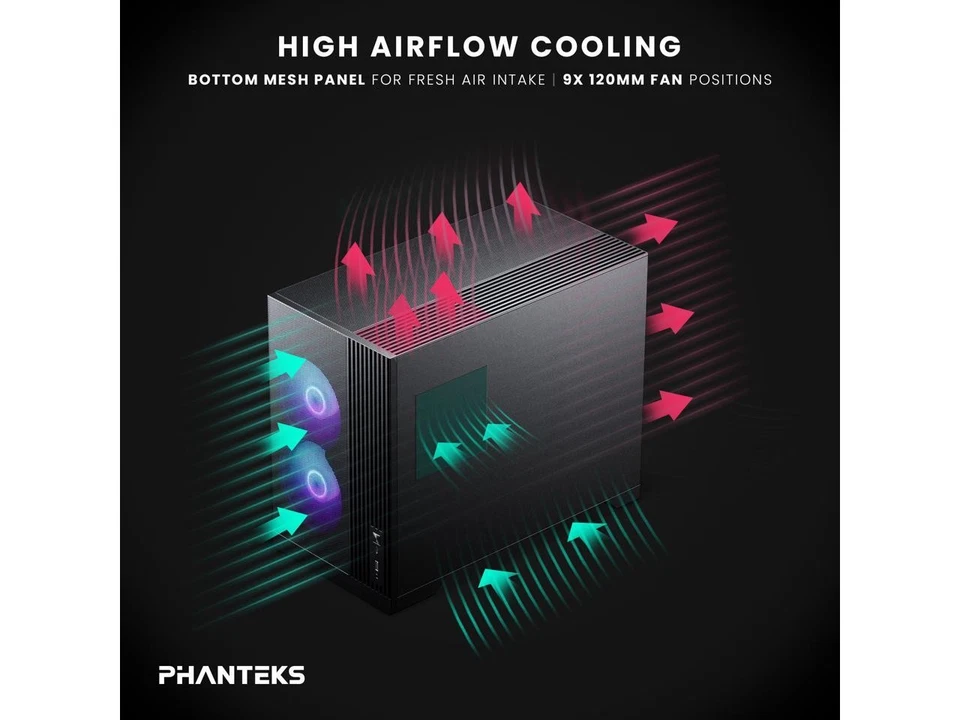 Phanteks XT M3, Compact Micro-ATX Gaming Chassis, High Airflow Performance Mesh, - Image 3 of 4