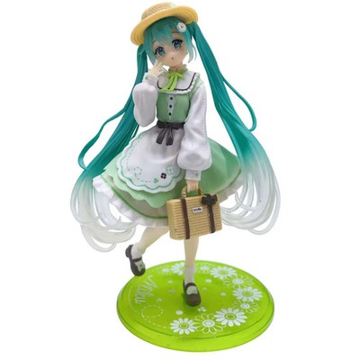 Hatsune Miku Country Style Figure PVC Anime Model Toy Gift Collectible