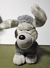 Vtg Tonka Pooch Patrol Gray Poodle Puppy Dog Plush Stuffed Animal