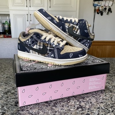 Nike SB Dunk Low Travis Scott Special Box Size 10