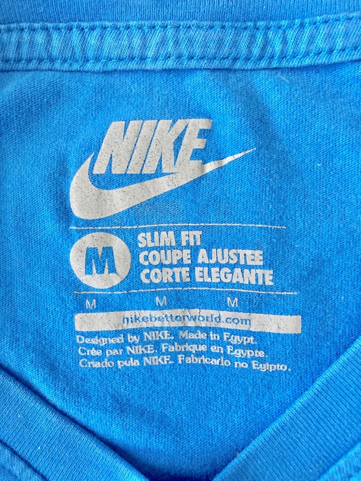 Camiseta Tenis Nike Roger Federer RF Otoño 2014 MEJOR M Azul 619003-406 Rara Foto 4 de 4