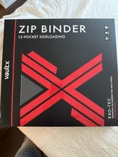 Vault X 12 Zip Binder Pocket Exo-Tec SV10 Unlimited Brand New IN HAND Rocket