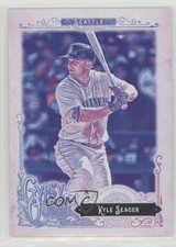 2017 Topps Gypsy Queen Missing Black Plate Kyle Seager #136 1v3