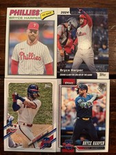 Bryce Harper 4 Card LOT! Heritage / Greatest Hits / Opening Day - Phillies