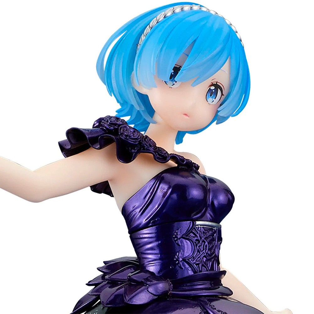 Statue Rem Dianacht Couture Re:ZERO édition collector haut de gamme en robe de bal