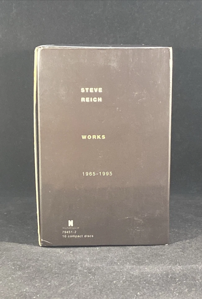 Steve Reich WORKS 1965-1995 10 CD BOX SET - Image 3 of 4