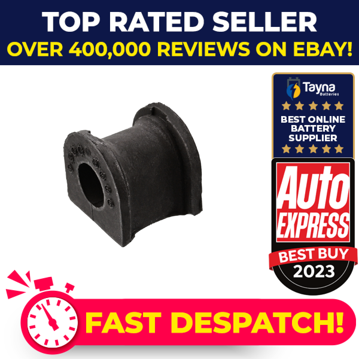 Anti Roll Bar Bush fits MAZDA 323 Mk6 1.8 Rear 98 to 00 Suspension Blue Print