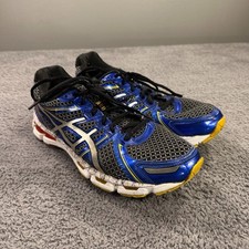 Asics Gel Kayano 19 Shoes Mens 12 Blue Silver...