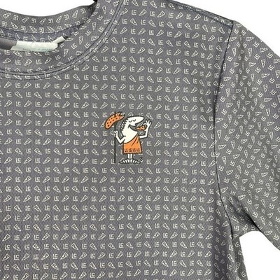 Little Caesars Pizza Shirt Mens S Mascot Logo Novelty Employee Uniform Cosplay