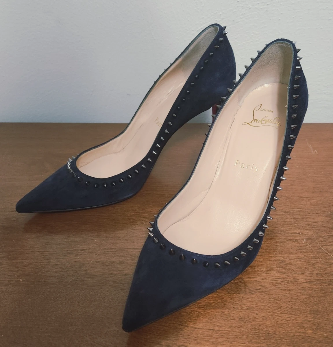 Christian Louboutin Women's Blue Spikes for sale | eBay