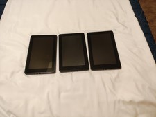 Lot Of 3 Kindle Fire Tablets 7 Inch For Parts/Non Working